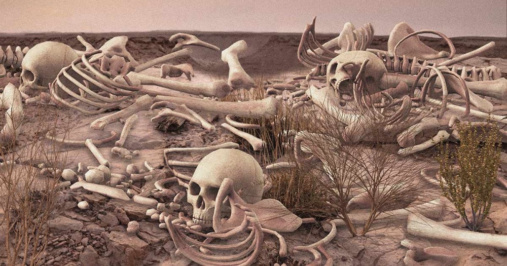 The valley of dry bones (Ezekiel 37)